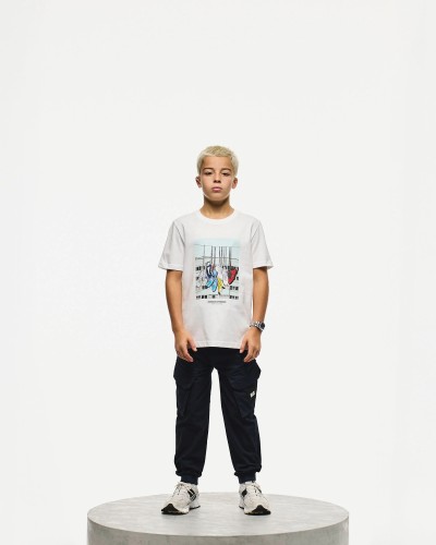 WEEK-END OFFENDER KIDS T-SHIRT BATTLE LINES