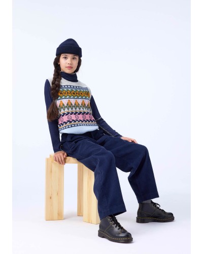 MOLO PANTALON EN VELOURS ALAINE