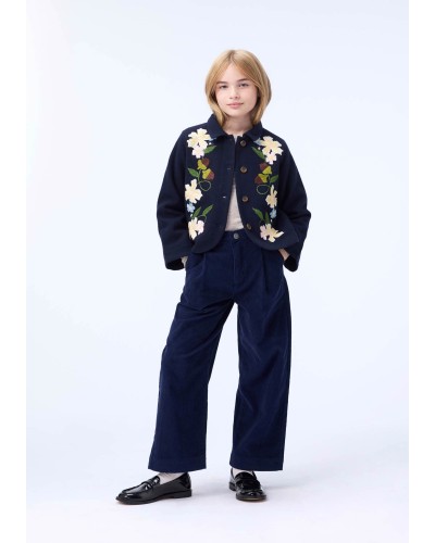 MOLO PANTALON EN VELOURS ALAINE