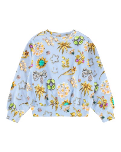 MOLO SWEAT IMPRIME A COL ROND MARGE