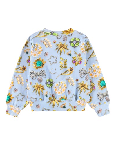 MOLO SWEAT IMPRIME A COL ROND MARGE