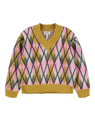 MOLO PULL EN V EN ALPAGA GWENDA