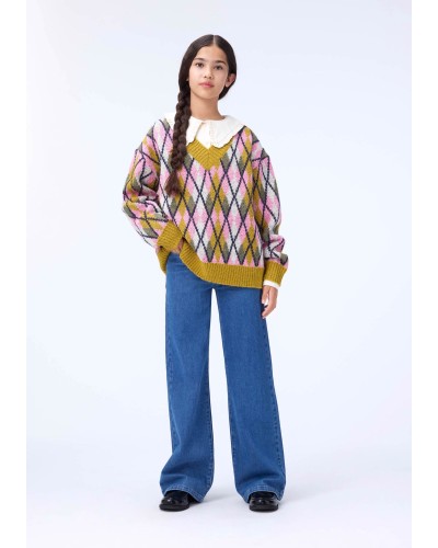 MOLO PULL EN V EN ALPAGA GWENDA