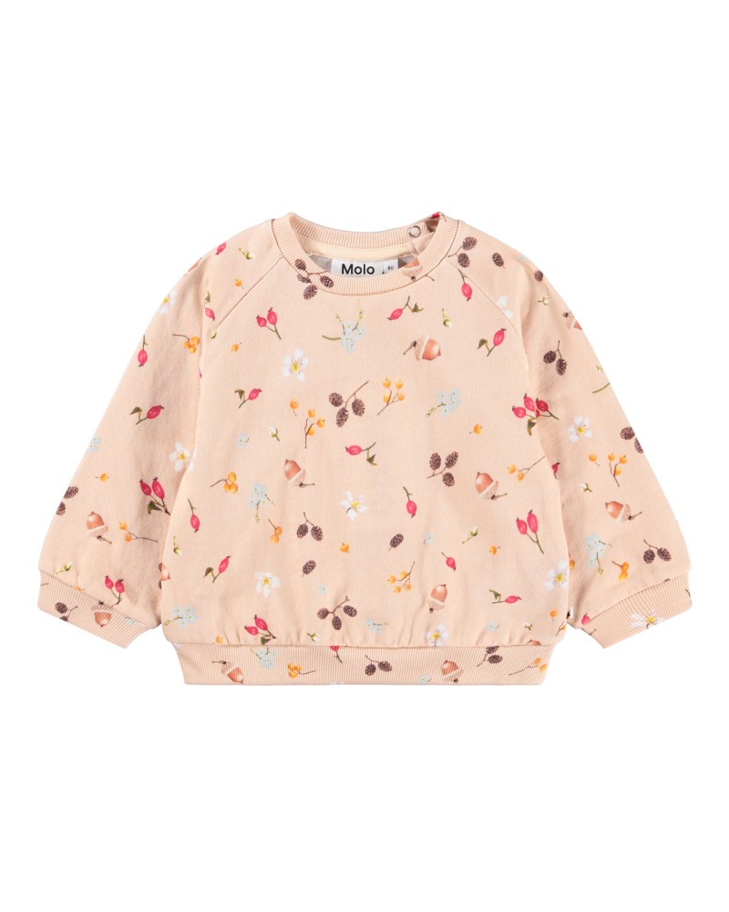 MOLO SWEAT A COL ROND AVEC BOUTON DISC 