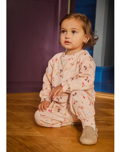 MOLO SWEAT A COL ROND AVEC BOUTON DISC 