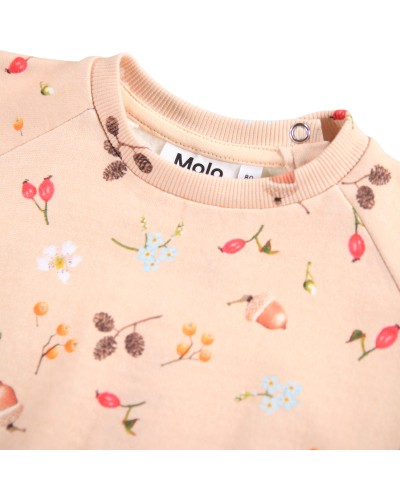 MOLO SWEAT A COL ROND AVEC BOUTON DISC 