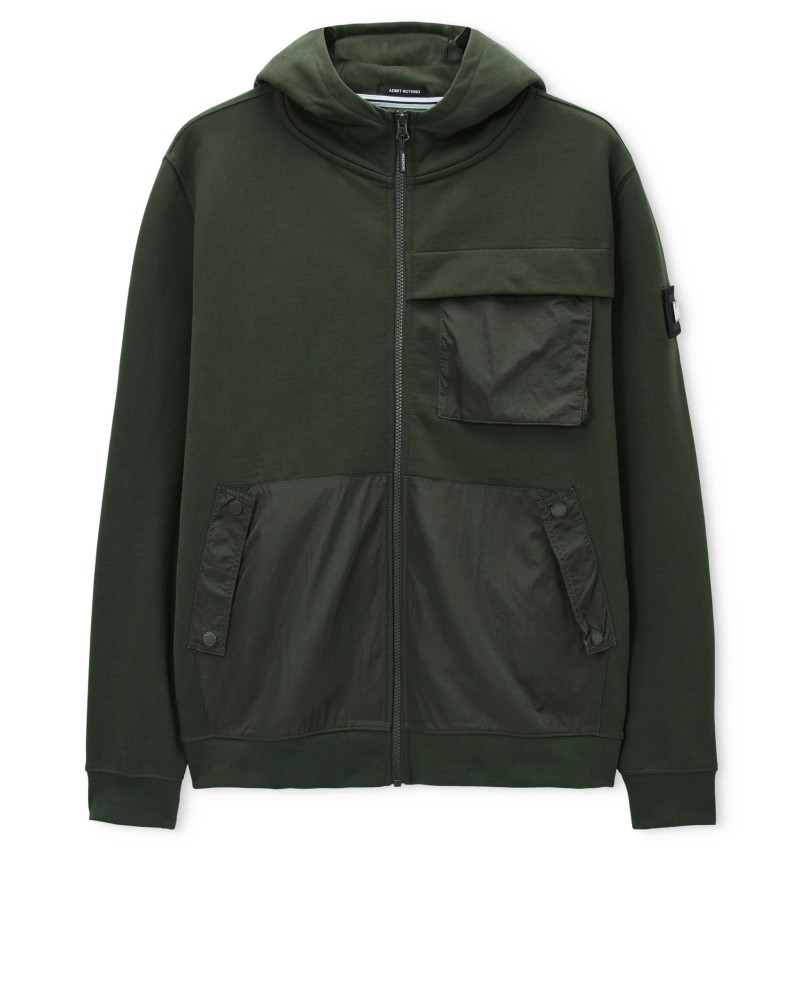 WEEK-END OFFENDER VESTE MOLLETON BI-MATIERE DAPONTE
