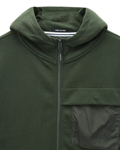 WEEK-END OFFENDER VESTE MOLLETON BI-MATIERE DAPONTE