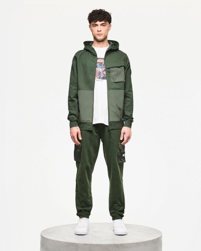 WEEK-END OFFENDER VESTE MOLLETON BI-MATIERE DAPONTE