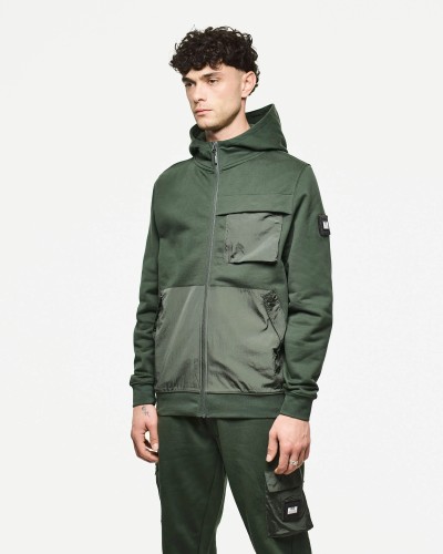 WEEK-END OFFENDER VESTE MOLLETON BI-MATIERE DAPONTE