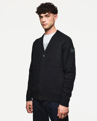 WEEK-END OFFENDER CARDIGAN EN LAINE LAUDA