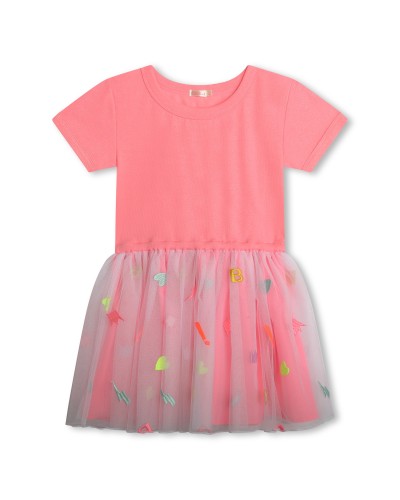 BILLIEBLUSH ROBE MANCHES COURTES