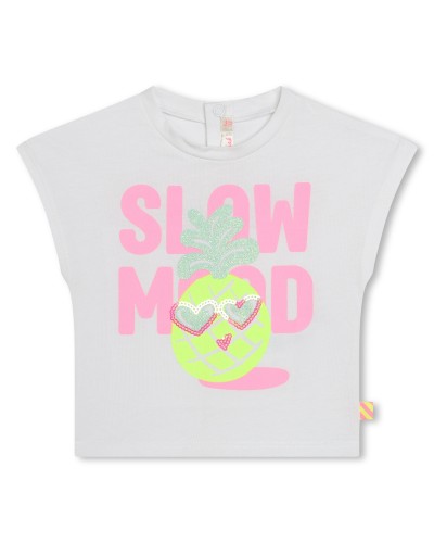 BILLIEBLUSH TEE-SHIRT MANCHES COURTES