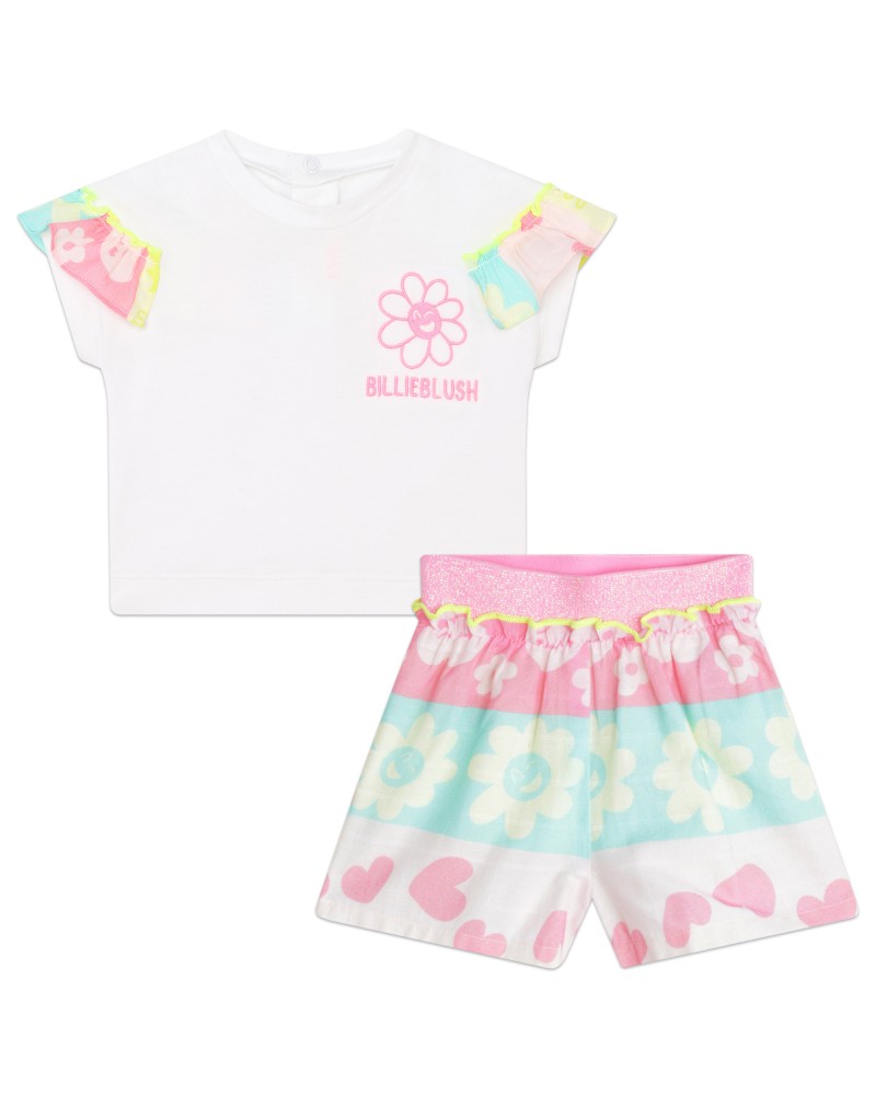 BILLIEBLUSH ENSEMBLE T-SHIRT+SHORT