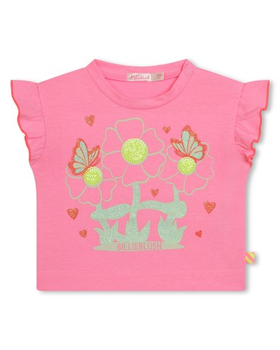 BILLIEBLUSH TEE-SHIRT MANCHES COURTES