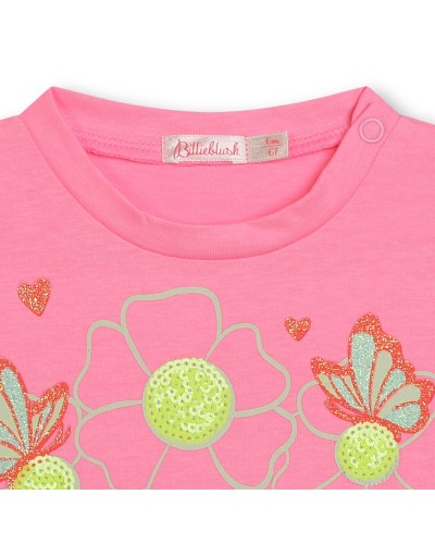 BILLIEBLUSH TEE-SHIRT MANCHES COURTES