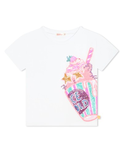 BILLIEBLUSH TEE-SHIRT MANCHES COURTES