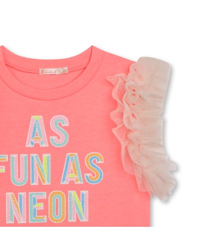 BILLIEBLUSH TEE-SHIRT MANCHES COURTES