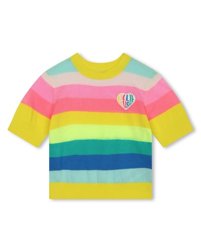BILLIEBLUSH PULL MANCHES COURTES