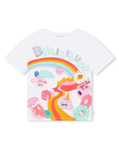 BILLIEBLUSH TEE-SHIRT MANCHES COURTES