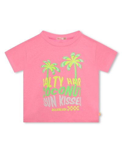 BILLIEBLUSH TEE-SHIRT MANCHES COURTES