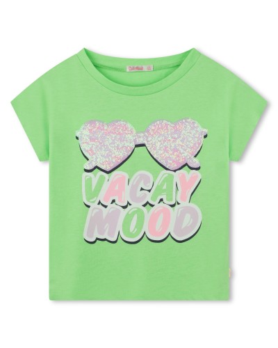 BILLIEBLUSH TEE-SHIRT MANCHES COURTES