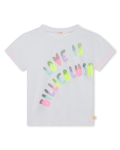 BILLIEBLUSH TEE-SHIRT MANCHES COURTES