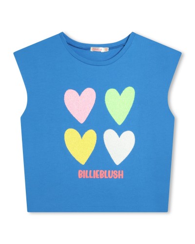 BILLIEBLUSH TEE-SHIRT MANCHES COURTES