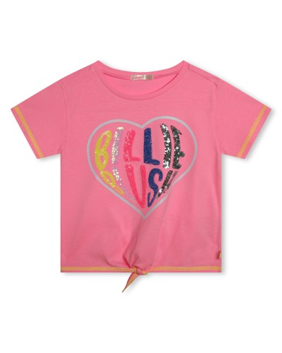 BILLIEBLUSH TEE-SHIRT MANCHES COURTES