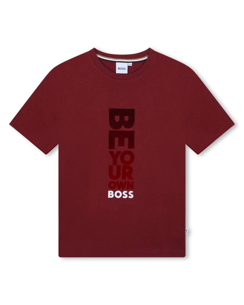 TEE-SHIRT MANCHES COURTES BOSS