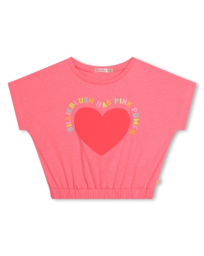 BILLIEBLUSH TEE-SHIRT MANCHES COURTES