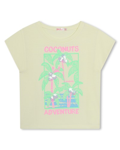 BILLIEBLUSH TEE-SHIRT MANCHES COURTES