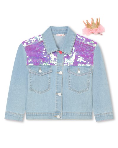 BILLIEBLUSH VESTE+BARRETTE