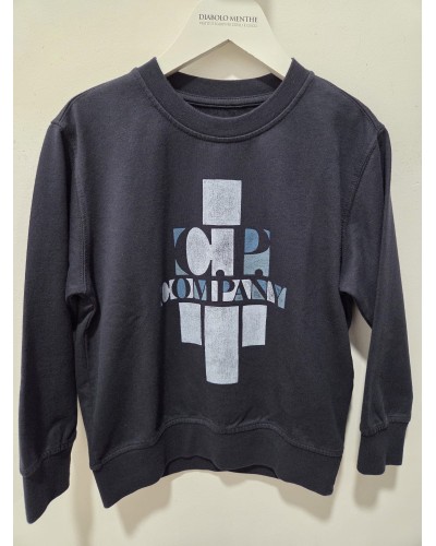 CP COMPANY SWEAT A COL ROND IMPRIME