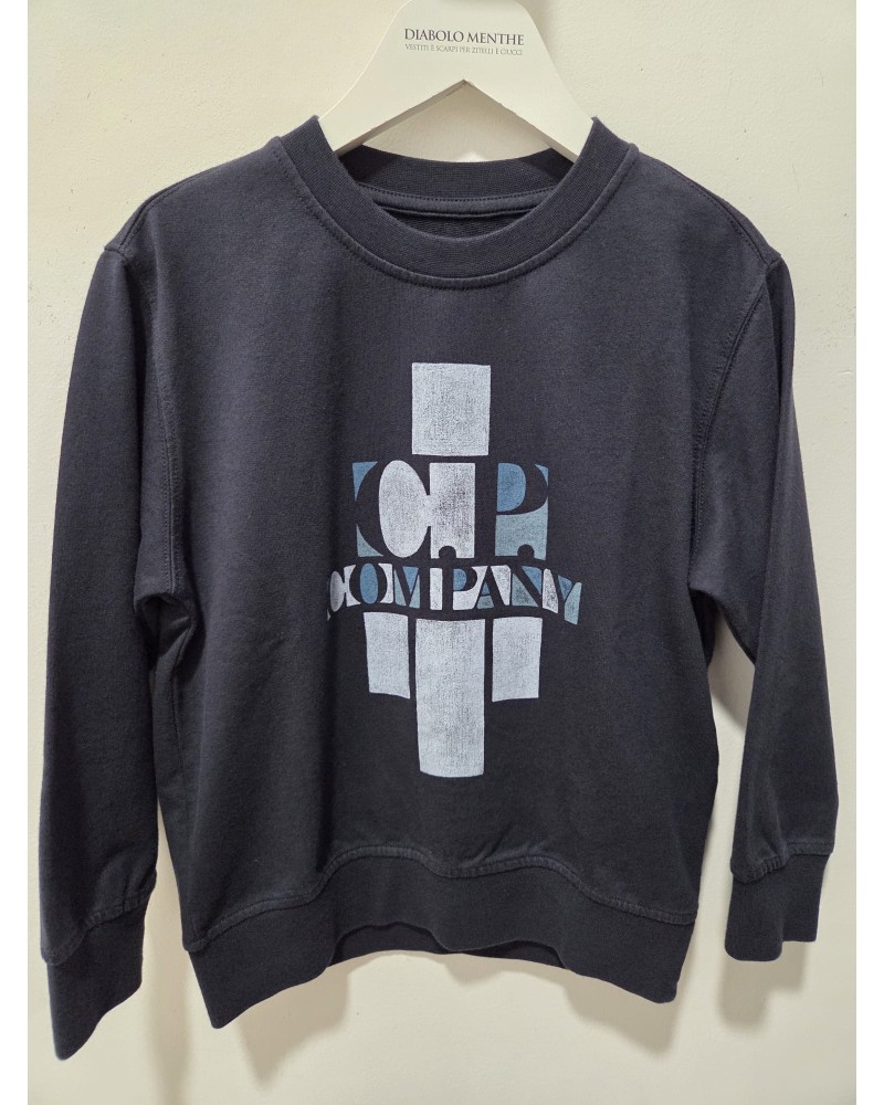 CP COMPANY SWEAT A COL ROND IMPRIME