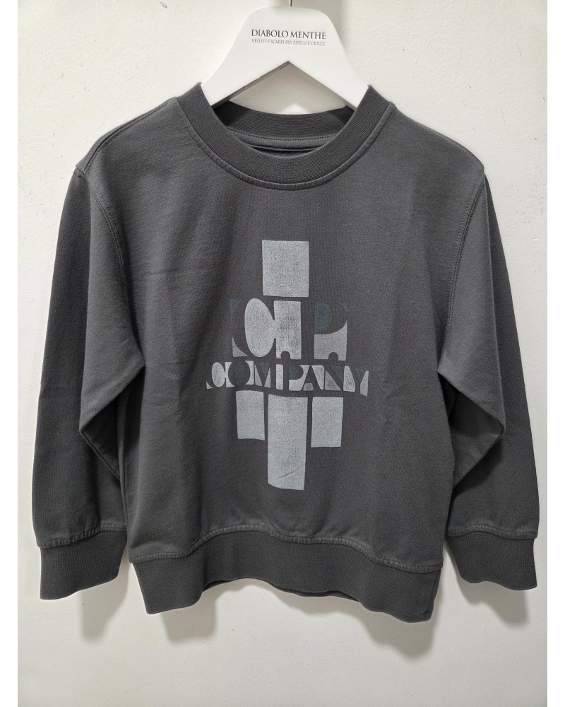 CP COMPANY SWEAT A COL ROND IMPRIME