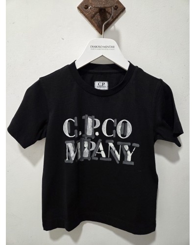 CP COMPANY T-SHIRT MANCHES COURTES IMPRIMES