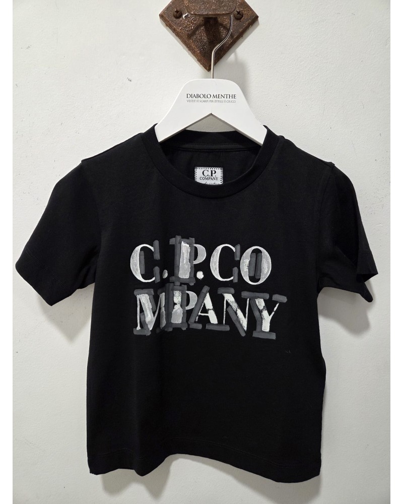 CP COMPANY T-SHIRT MANCHES COURTES IMPRIMES