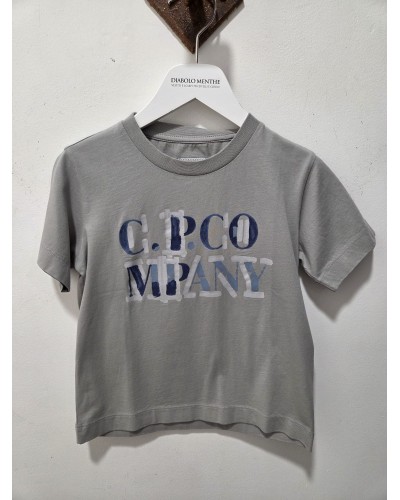 CP COMPANY T-SHIRT MANCHES COURTES IMPRIMES