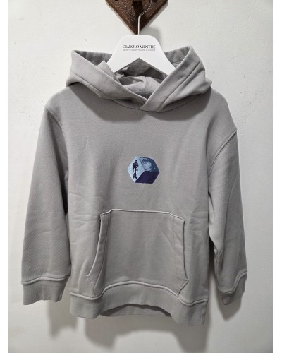 CP COMPANY SWEAT A CAPUCHE IMPRIME