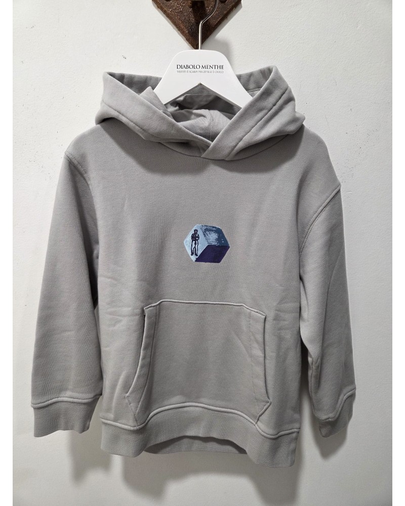 CP COMPANY SWEAT A CAPUCHE IMPRIME