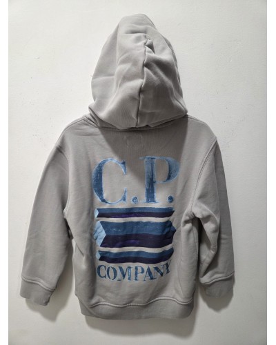 CP COMPANY SWEAT A CAPUCHE IMPRIME