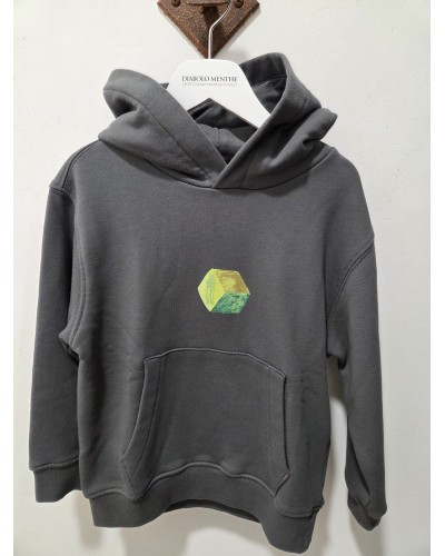CP COMPANY SWEAT A CAPUCHE IMPRIME