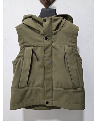 CP COMPANY VESTE SANS MANCHES EN SOFTSHELL