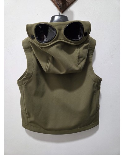 CP COMPANY VESTE SANS MANCHES EN SOFTSHELL