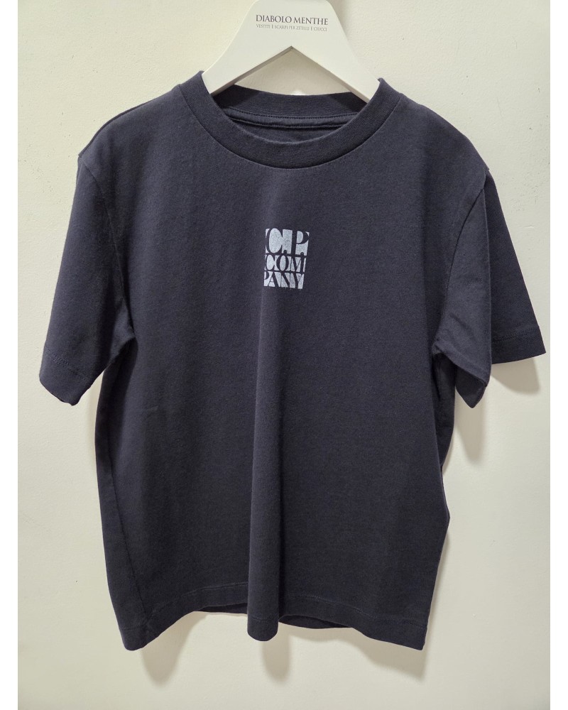 CP COMPANY T-SHIRT MANCHES COURTE IMPRIME
