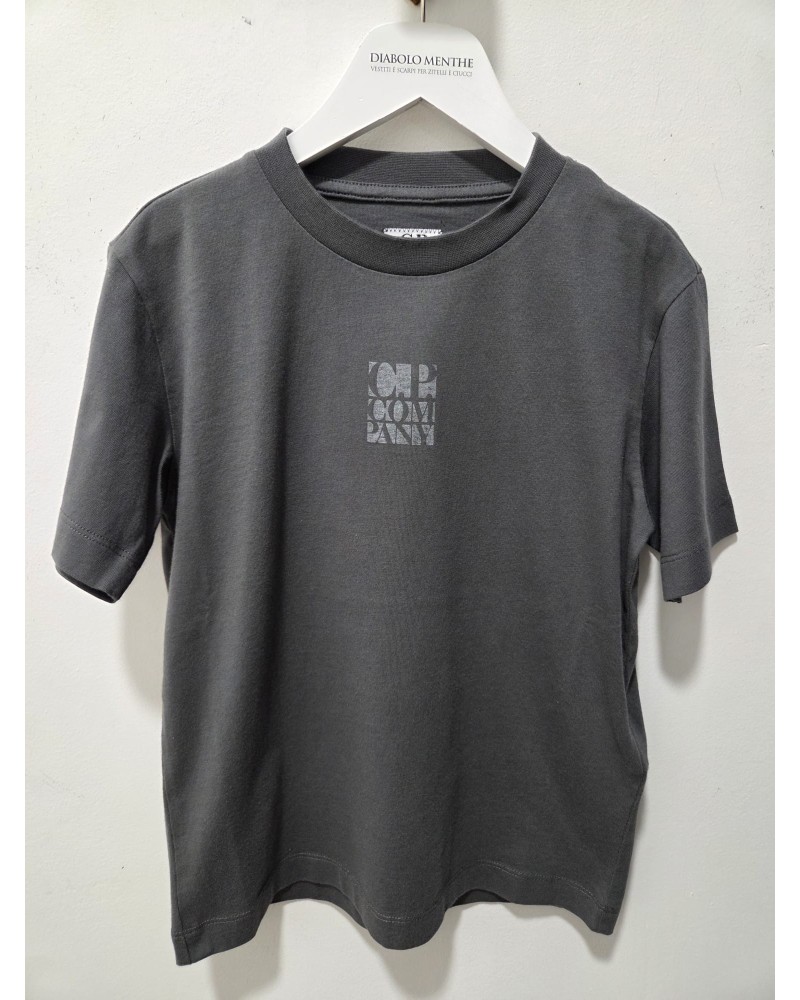 CP COMPANY T-SHIRT MANCHES COURTE IMPRIME