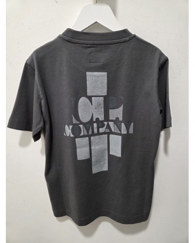 CP COMPANY T-SHIRT MANCHES COURTE IMPRIME